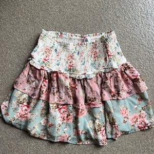Floral skirt